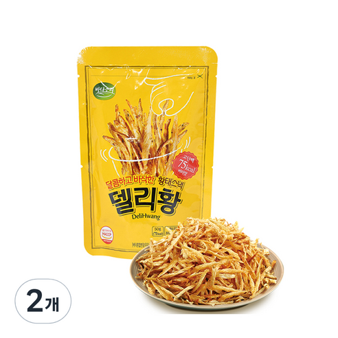 바다소리 델리황 버터맛 황태스낵