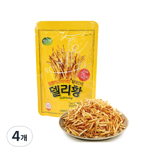 바다소리 델리황 버터맛 황태스낵
