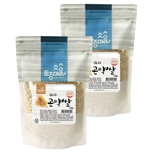 토종마을 귀리 곤약쌀