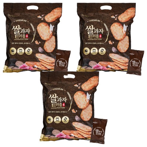 로마나 쌀과자 트러플 41p, 3개, 346g