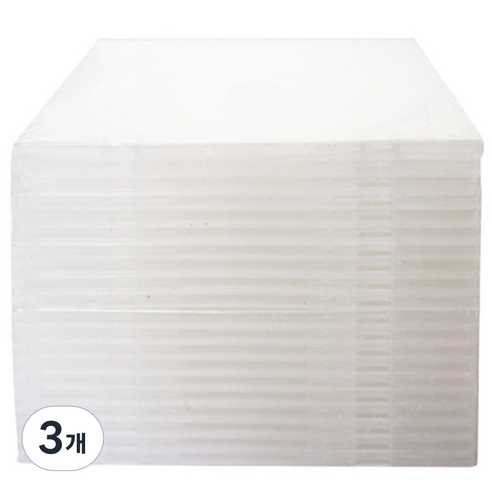 멜로디 투명연질슬림 CD/DVD케이스 20p, 단일 상품, 3개