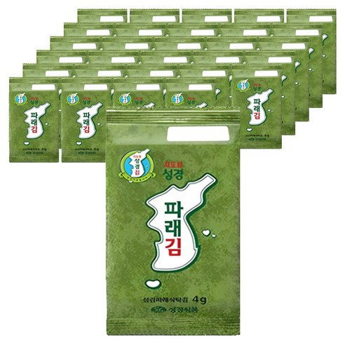 지도표 성경파래식탁김