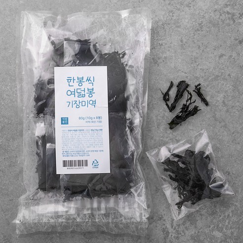 [로켓프레시] 기장물산  한봉씩 여덟봉 기장미역