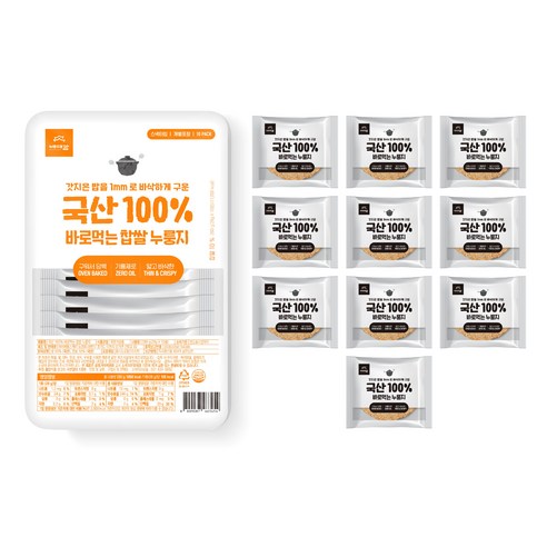 배대감 국산 바로먹는 찹쌀 누룽지, 280g, 1개