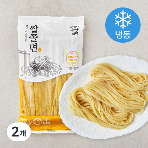 [로켓프레시] 쿡탁 쌀쫄면 (냉동)