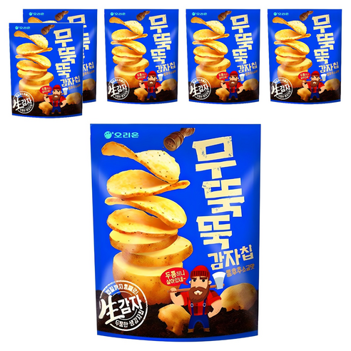 오리온 무뚝뚝감자칩 통후추 소금맛