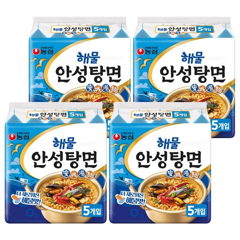 안성탕면 해물맛 112g