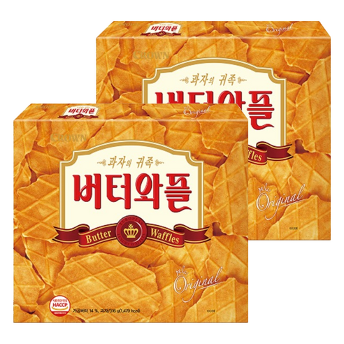 크라운 버터와플 316g