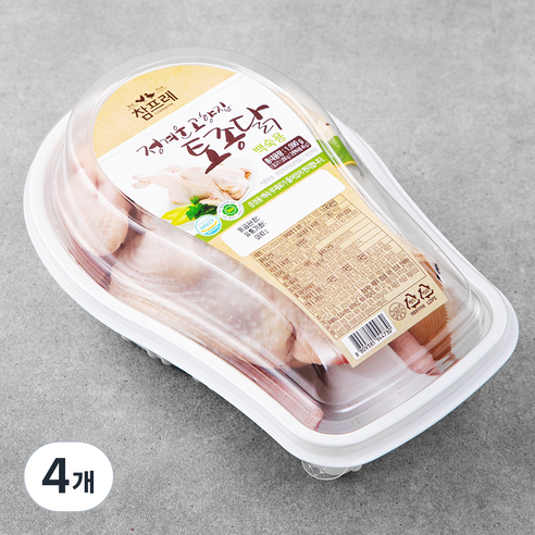 참프레 정겨운 고향집 토종닭 백숙용 + 부재료 40g (냉장), 1050g, 4개
