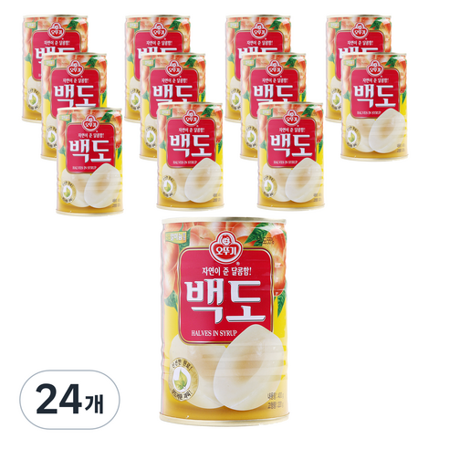 오뚜기 백도 반절