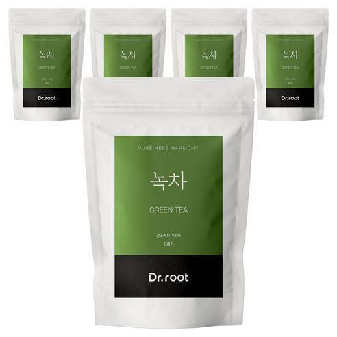 닥터루트 녹차 삼각티백, 5개, 25개입, 1.2g
