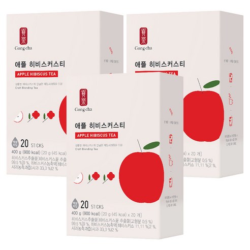 공차 애플히비스커스티