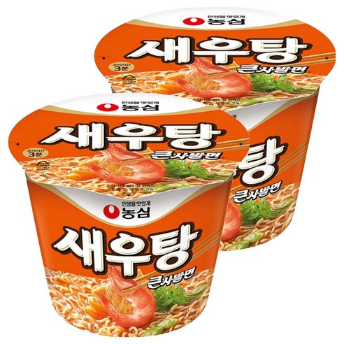농심 새우탕 큰사발