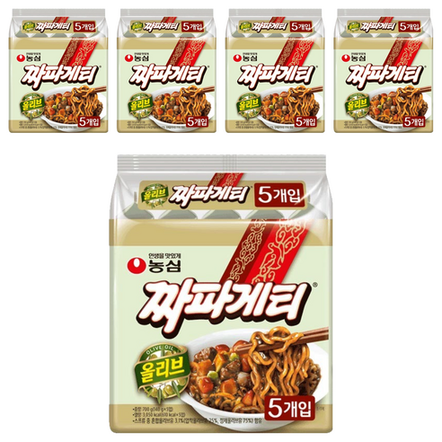 짜파게티 140g, 25개