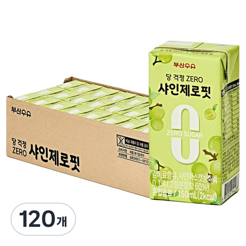 부산우유 샤인제로핏 음료