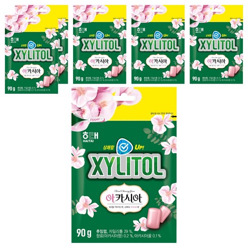 해태제과 자일리톨 아카시아 껌