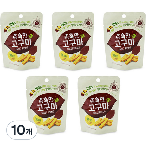 요고모지 촉촉한 고구마, 50g, 10개