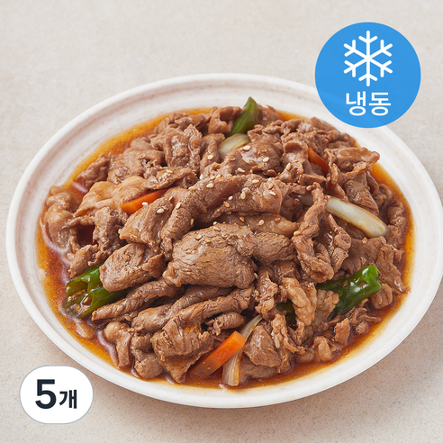[로켓프레시] 갈비아저씨 돼지불고기 607 (냉동), 300g, 5개