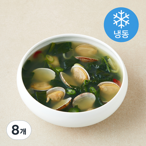 [로켓프레시] 온해온 바지락 시금치 된장국 (냉동)