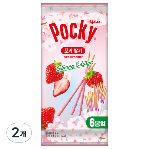 포키 딸기 막대과자 6p