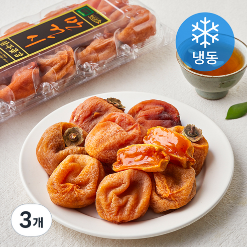 [로켓프레시] 지리적 인증 상주반건시 (냉동), 3개, 500g(10입)