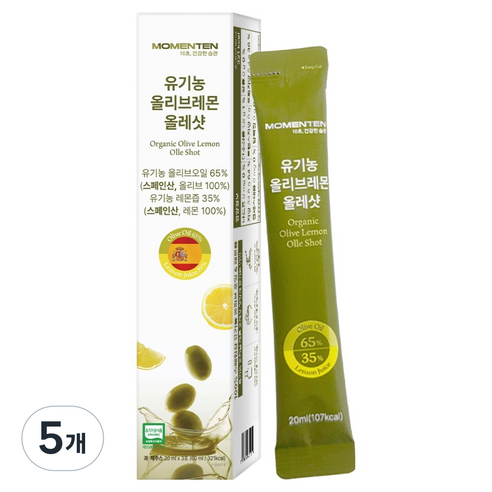 모먼튼 올리브레몬 올레샷 3p