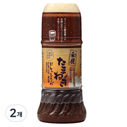헤이자에몬 일본식 양파 드레싱, 2개, 200ml