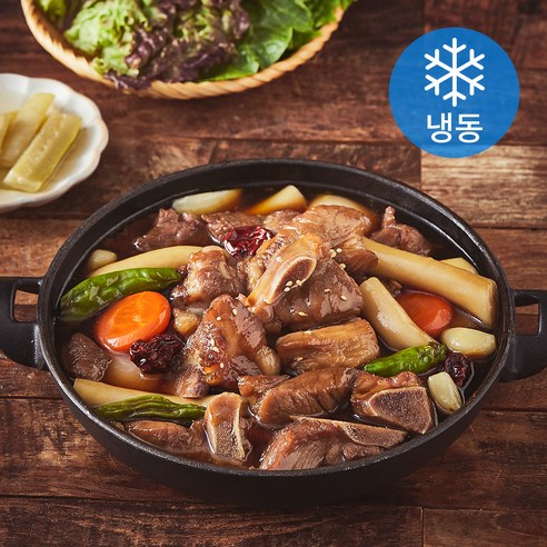 [로켓프레시] 갈비아저씨 한돈 갈비찜 303 (냉동), 600g, 1개