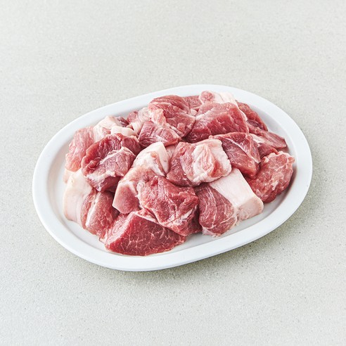 [로켓프레시] 목우촌 명품 흑돼지 앞다리 찌개용 (냉장)