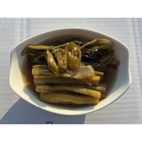 수제 클로렐라 샐러리 장아찌 양주농부 이범석 샐러리 장아찌 절임 4종