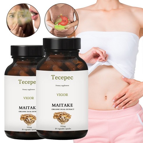 무용수분 500mg - 유기농 이중추출물 - 에너지와 면역력 - 고효율 활성성분, 청정 허브 포뮬라, 3개, 90회분
