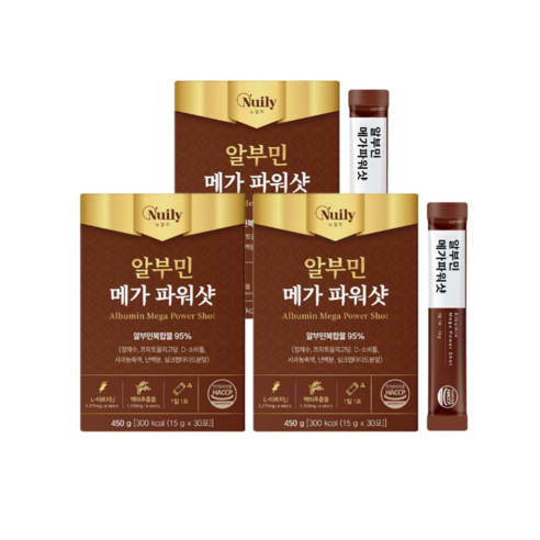 알부민 L-아르지닌 맥아추출물 마시는 액상 복합물 스틱, 3개, 30회분