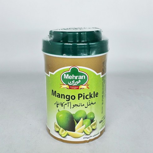 MEHRAN Mango Pickle (Achar) 400g 망고 피클, 1개