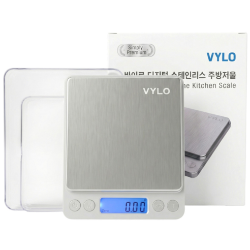 바이로 가정용 0.01g 계량 디지털 주방전자저울 - 1