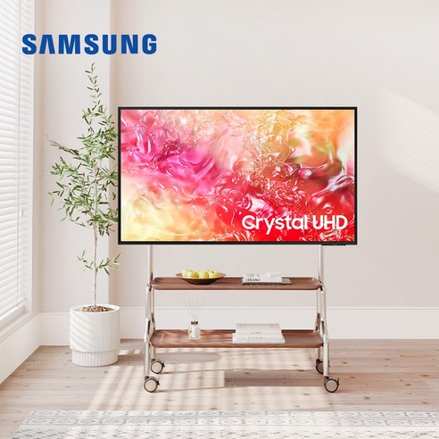 삼성전자 4K UHD LED 크리스탈 TV, 스마트TV, 방문설치, 거치대형, 85인치
