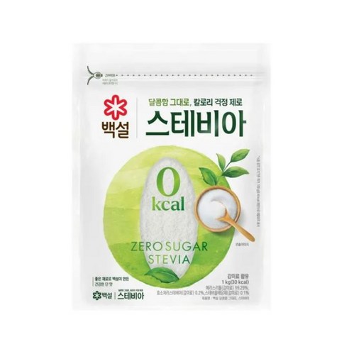 백설 스테비아, 1kg, 10개