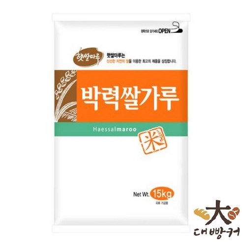 박력쌀가루(수입) 15KG, 15kg, 1세트