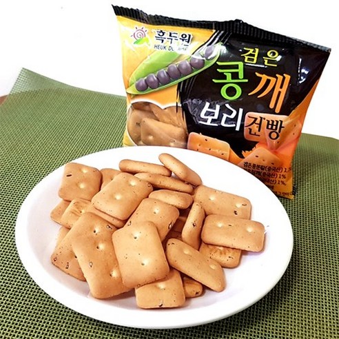 금풍제과 흑두원 검은콩깨 보리건빵 30g, 30g, 30개