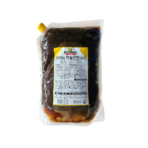 조흥 코다노 마늘간장 소스 2kg 업소용