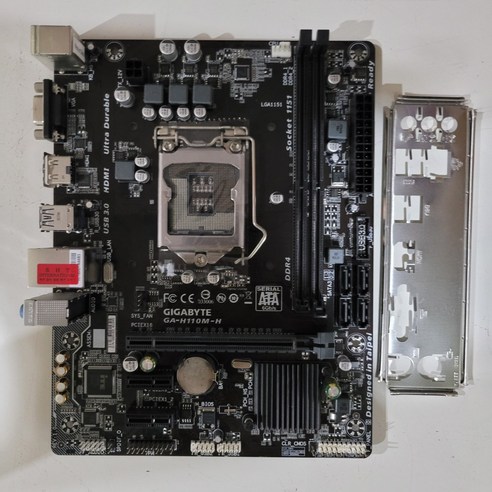 중고메인보드 기가바이트 GA-H110M-H(6세대), GA-H110M-H