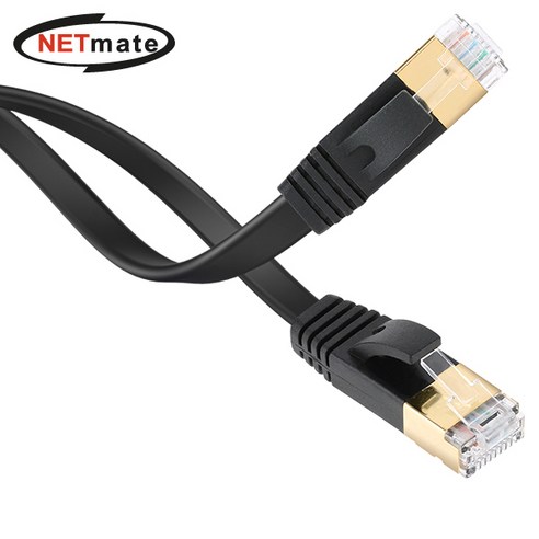 강원전자 넷메이트 NMC-UF770S CAT.7 STP 다이렉트 FLAT 케이블 7m