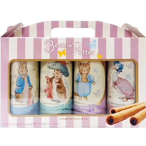 Peter Rabbit 럭셔리 웨이퍼 롤 400g (100g X 4개입) / 인도네시아