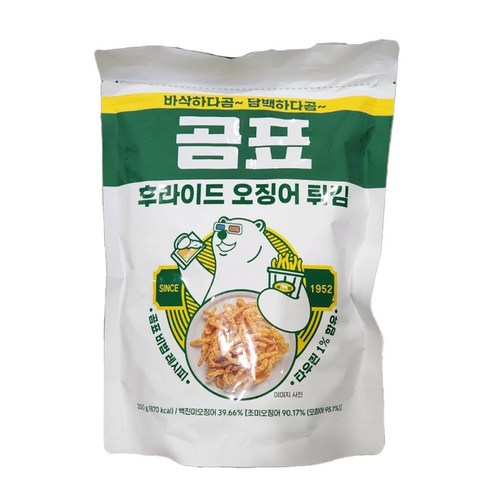 곰표 후라이드 오징어, 1개, 200g