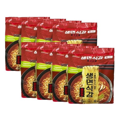 생면식감 매운맛 95.9g, 4개