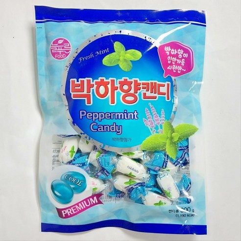 늘푸른식품 박하향캔디 300g x 10개 (무료배송)