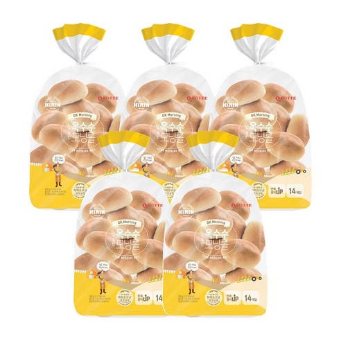 [빵공장 직송] 롯데베이커리 옥수수 모닝롤 360g