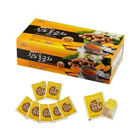 해풍청송 울금차