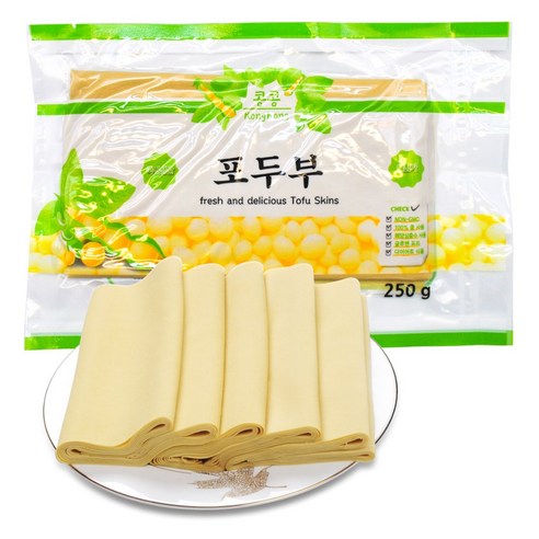 홍홍 중국식품 냉장 진공 국내생산 건두부 포두부