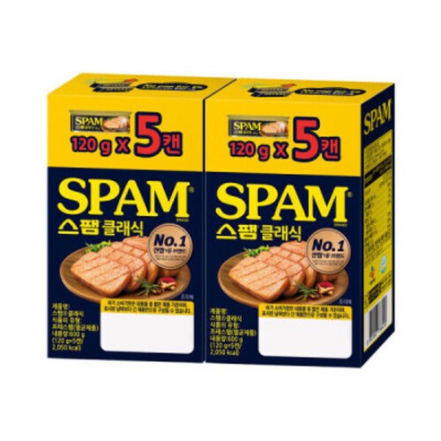 스팸 클래식 120g 총 10개, 1.2kg, 1개