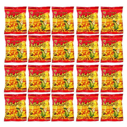 난나나콘 50g x 20봉 대용량 옥수수과자 나나콘